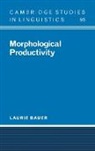Laurie Bauer, Laurie (Victoria University of Wellington) Bauer, Bauer Laurie, S. R. Anderson - Morphological Productivity
