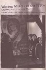 Maroula Joannou, Maroula Joannou, Mary Joannou - Women Writers of the 1930s