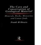 Frank Howie, Frank M. Howie, Howie Frank - Care and Conservation of Geological Material