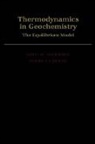 Greg M. Anderson, Greg M. (Professor of Geochemistry Anderson, Greg M. Crerar Anderson, David A. Crerar, David A. (Professor of Geochemistry Crerar, Crerar David A. - Thermodynamics in Geochemistry