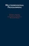 E. A. Ashcroft, E. A. (Professor Ashcroft, Edward A. Ashcroft, Edward A. Faustini Ashcroft, A. A. Faustini, A. A. (Associate Professor Faustini... - Multidimensional Programming