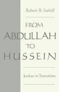 Robert B. Satloff, Robert B. (Deputy Director Satloff,  Satloff Robert B. - From Abdullah to Hussein - Jordan in Transition