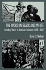 Nelson Dana D, Dana D. Nelson, Dana D. (Assistant Professor of English Nelson, Nelson Dana D. - ''The Word in Black and White''