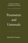 Richard S. Kayne, Richard S. (Professor of Linguistics Kayne, Kayne Richard S. - Parameters and Universals