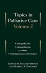 Eduardo (Professor &amp; Chair Bruera, Eduardo Portenoy Bruera, Portenoy Bruera, Eduardo Bruera, Eduardo (Professor &amp; Chair Bruera, Bruera Eduardo... - Topics in Palliative Care, Volume 2