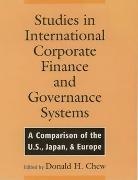 Donald H. Chew, Donald Chew - Studies in International Corporate Finance and Governance Systems