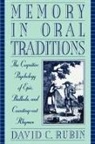 David C. Rubin, David C. (Professor Rubin, Rubin David C. - Memory in Oral Traditions