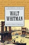 David S. Reynolds, David S. (Distinguished Professor of Ame Reynolds, David S. Reynolds, David S. (Distinguished Professor of American Literature Reynolds, Reynolds David S. - Historical Guide to Walt Whitman