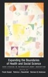 Frank Kessel, Frank Rosenfield Kessel, Social Science Research Council, Norman Anderson, Norman (Professor of Psychology Anderson, Frank Kessel... - Expanding the Boundaries of Health and Social Science