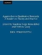 Sharlene Leavy Hesse-Biber, Sharlene Nagy (Professor of Sociology Hesse-Biber, Sharlene Hesse-Biber, Hesse-Biber Sharlene Nagy, Patricia Leavy, Leavy Patricia - Approaches to Qualitative Research