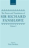 Richard Fanshawe, Sir Richard Fanshawe, Peter Davidson - Poems and Translations of Sir Richard Fanshawe: The Poems and