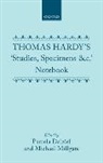 Thomas Hardy, Thomas Defendant Hardy, Hardy Thomas, Pamela Dalziel, Dalziel Pamela, Michael Millgate... - Thomas Hardy''s ''Studies, Specimens &C.'' Notebook