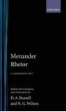 Menander, Menander Rhetor, N G Wilson, N. G. Wilson, Oxford University Press, D A Russell... - Menander Rhetor