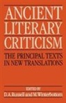D. A. Winterbottom Russell, D. A. Russell, Donald A. Russell, M. Winterbottom, Michael Winterbottom - Ancient Literary Criticism