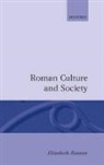 Elizabeth Rawson, Elizabeth (Late Fellow and Tutor in Ancien Rawson, Rawson Elizabeth - Roman Culture and Society