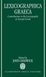 John Chadwick, John (Emeritus Reader in Classics Chadwick, Chadwick John, John Chadwick - Lexicographica Graeca
