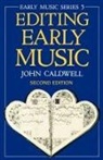 John Caldwell, Taylor Caldwell - Editing Early Music