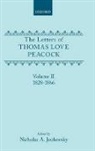 Thomas Love Peacock, Francois Joukovsky, Nicholas A Joukovsky, Nicholas A. Joukovsky - Letters of Thomas Love Peacock: Volume 2