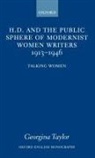 Georgina Taylor, Georgina (English Teacher Taylor - H.d. And the Public Sphere of Modernist Women Writers 1913-1946