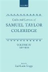 Coleridge, S. T. Coleridge, Samuel Taylor Coleridge, Earl Leslie Griggs - Collected Letters