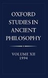 C C W Taylor, C. C. W. Taylor - Oxford Studies in Ancient Philosophy: Volume Xii: 1994