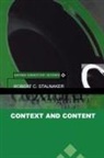 Robert Stalnaker, Robert C. Stalnaker, Robert C. (Professor and Chair Stalnaker - Context and Content