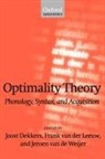 Joost (Research Assistant in Syntax Dekkers, Joost Leeuw Dekkers, Joost Dekkers, Dekkers Joost, Frank van der Leeuw, Frank Van Der Leeuw... - Optimality Theory