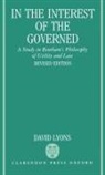 David Lyons, David (Susan Linn Sage Professor of Philoso Lyons, Louis Lyons - In the Interest of the Governed