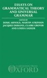 Doug Atkinson Arnold, Doug Arnold, Martin Atkinson, Jacques Durand, Claire Grover, Louisa Sadler - Essays on Grammatical Theory and Universal Grammar