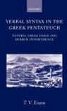 T V Evans, T. V. Evans, T. V. (Research Officer Evans, T.v. Evans, Evans T. V. - Verbal Syntax in the Greek Pentateuch