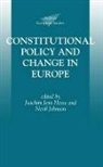 Joachim Jens Hesse, Joachim Jens (Ford-Monnet Professor of Euro Hesse, Joachim Jens Johnson Hesse, Joachim J. Hesse, Joachim Jens Hesse, Nevil Johnson - Constitutional Policy and Change in Europe