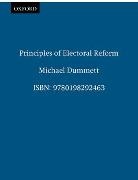 Dummett, Michael Dummett, Sir Michael Dummett - Principles of Electoral Reform