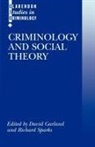 David (Professor of Law Garland, David Sparks Garland, David Garland, Richard Sparks - Criminology and Social Theory