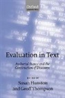 Susan (Lecturer in Applied Linguistics Hunston, Susan Thompson Hunston, Hunston Thompson, Susan Hunston, Thompson, Geoffrey Thompson - Evaluation in Text