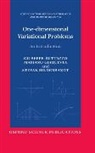 Giuseppe Buttazzo, Giuseppe Giaquinta Buttazzo, Buttazzo Giuseppe, Mariano Giaquinta, Giaquinta Mariano, Stefan Hildebrandt - One-Dimensional Variational Problems