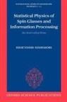 Hidetoshi Nishimori, Hidetoshi ( Nishimori, Hidetoshi (Department of Physics Nishimori, Nishimori Hidetoshi - Statistical Physics of Spin Glasses and Information Processing