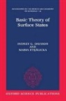 Sydney G. Davison, Sydney G. (Professor of Applied Mathemati Davison, Sydney G. Steslicka Davison, Maria Steslicka - Basic Theory of Surface States