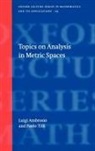 L. Tilli Ambrosio, Luigi Ambrosio, Luigi (Scuola Normale Superiore) Tilli Ambrosio, Luigi Tilli Ambrosio, Ambrosio Luigi, Paolo Tilli... - Topics on Analysis in Metric Spaces