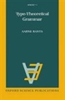 Aarne Ranta, Aarne (Department of Philosophy Ranta, Ranta Aarne - Type-Theoretical Grammar