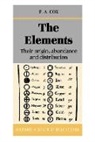 P. A. Cox, P. A. (Fellow of New College and Lecturer in Cox, P. A. (Fellow of New College and Lecturer in Inorganic Chemistry Cox, P.A. Cox - Elements: Their Origin, Abundance, and Distribution