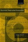 Susan Hockey, Susan (Professor of Library and Informatio Hockey, Susan M. Hockey - Electronic Texts in the Humanities