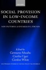 Germano Mwabu, Germano (Associate Professor of Economics Mwabu, Germano Ugaz Mwabu, Germano Mwabu, Germano M Mwabu, Germano M. Mwabu... - Social Provision in Low-Income Countries
