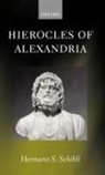 Hermann S. Schibli, Hermann S. (Visiting Professor of Classic Schibli, Hermann S. (Visiting Professor of Classics Schibli, Hermann Sadun Schibli, Schibli Hermann S. - Hierocles of Alexandria