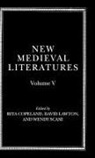 Rita (Associate Professor of English Lit Copeland, Wendy Copeland Scase, Rita Copeland, David Lawton, Wendy Scase - New Medieval Literatures