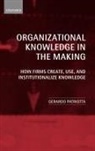 Gerardo Patriotta, Gerardo (Senior Lecturer in Organizatio Patriotta, Patriotta Gerardo - Organizational Knowledge in the Making