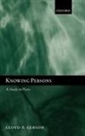 L. P. Gerson, Lloyd Gerson, Lloyd P. Gerson - Knowing Persons