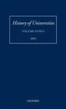 Mordechai Feingold, Mordechai (Professor of History Feingold, Mordechai Feingold - History of Universities, Volume Xviii/2 2003