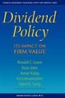 Avner Kalay, Kose John, Avner Kalay, Kose John, Ronald C. Lease, Ronald C. John Lease... - Dividend Policy: