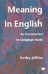 Lesley Jeffries - Meaning in English