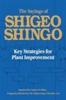Shigeo Shingo, Shingo Shigeo - Sayings of Shigeo Shingo